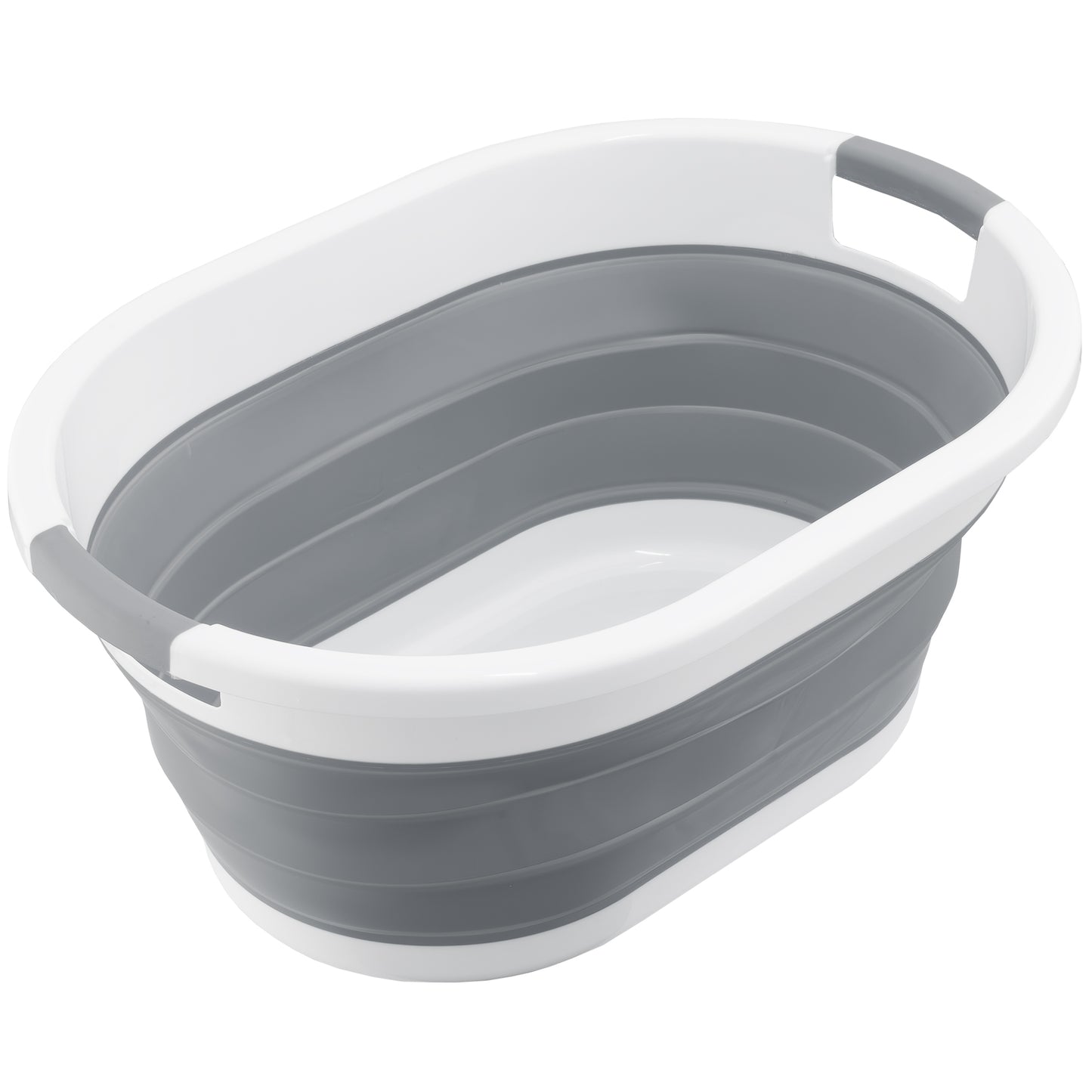 Cesto Plegable de Silicona con Asas – Tamaño M y L – Multiusos para Ropa, Limpieza o Camping