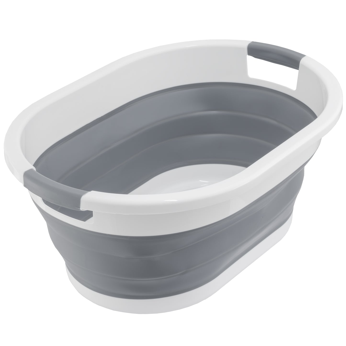 Cesto Plegable de Silicona con Asas – Tamaño M y L – Multiusos para Ropa, Limpieza o Camping