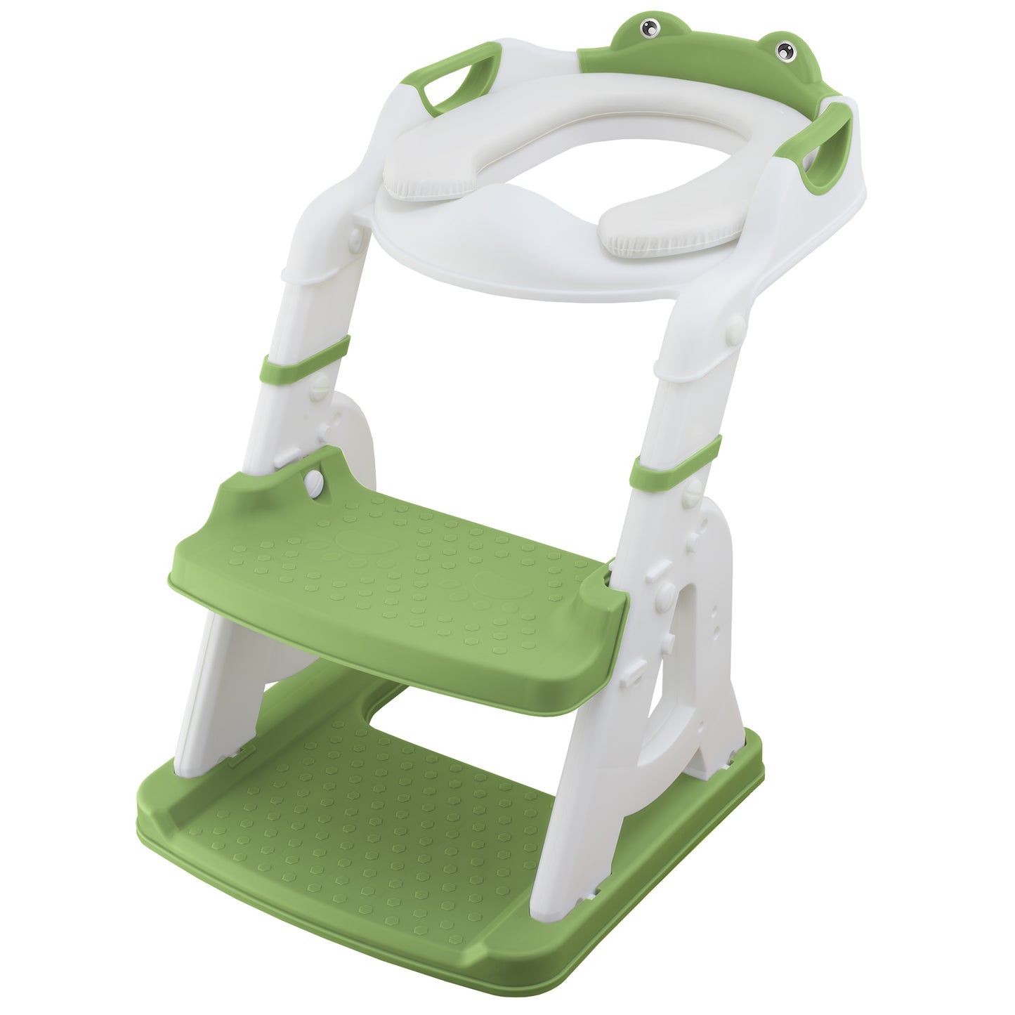 Escalera wc - Asiento Inodoro Infantil con Escalera – Reductor WC para Niño o Niña, con Peldaños Antideslizantes y Asiento Suave – Entrenador de Baño para Niños de 1 a 7 Años