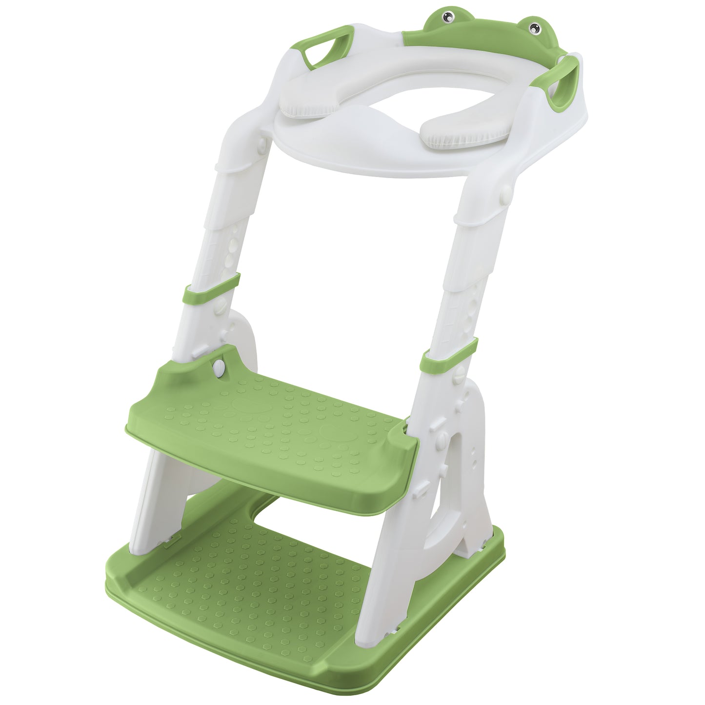 Escalera wc - Asiento Inodoro Infantil con Escalera – Reductor WC para Niño o Niña, con Peldaños Antideslizantes y Asiento Suave – Entrenador de Baño para Niños de 1 a 7 Años