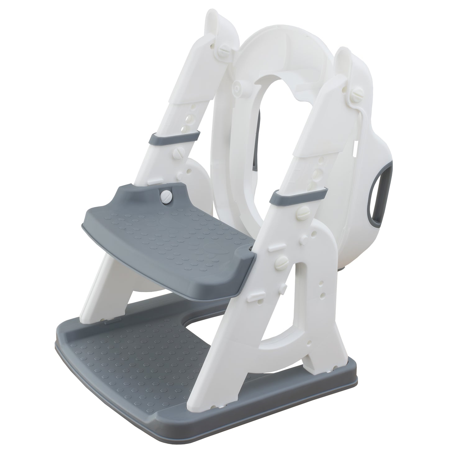 Escalera wc - Asiento Inodoro Infantil con Escalera – Reductor WC para Niño o Niña, con Peldaños Antideslizantes y Asiento Suave – Entrenador de Baño para Niños de 1 a 7 Años