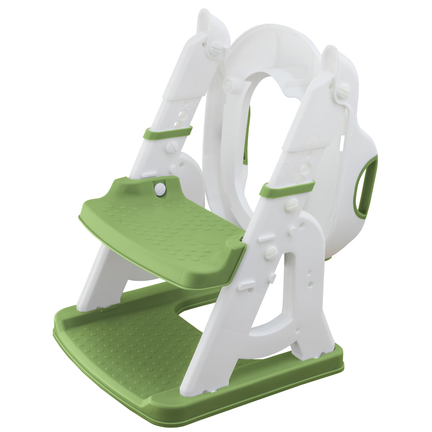 Escalera wc - Asiento Inodoro Infantil con Escalera – Reductor WC para Niño o Niña, con Peldaños Antideslizantes y Asiento Suave – Entrenador de Baño para Niños de 1 a 7 Años