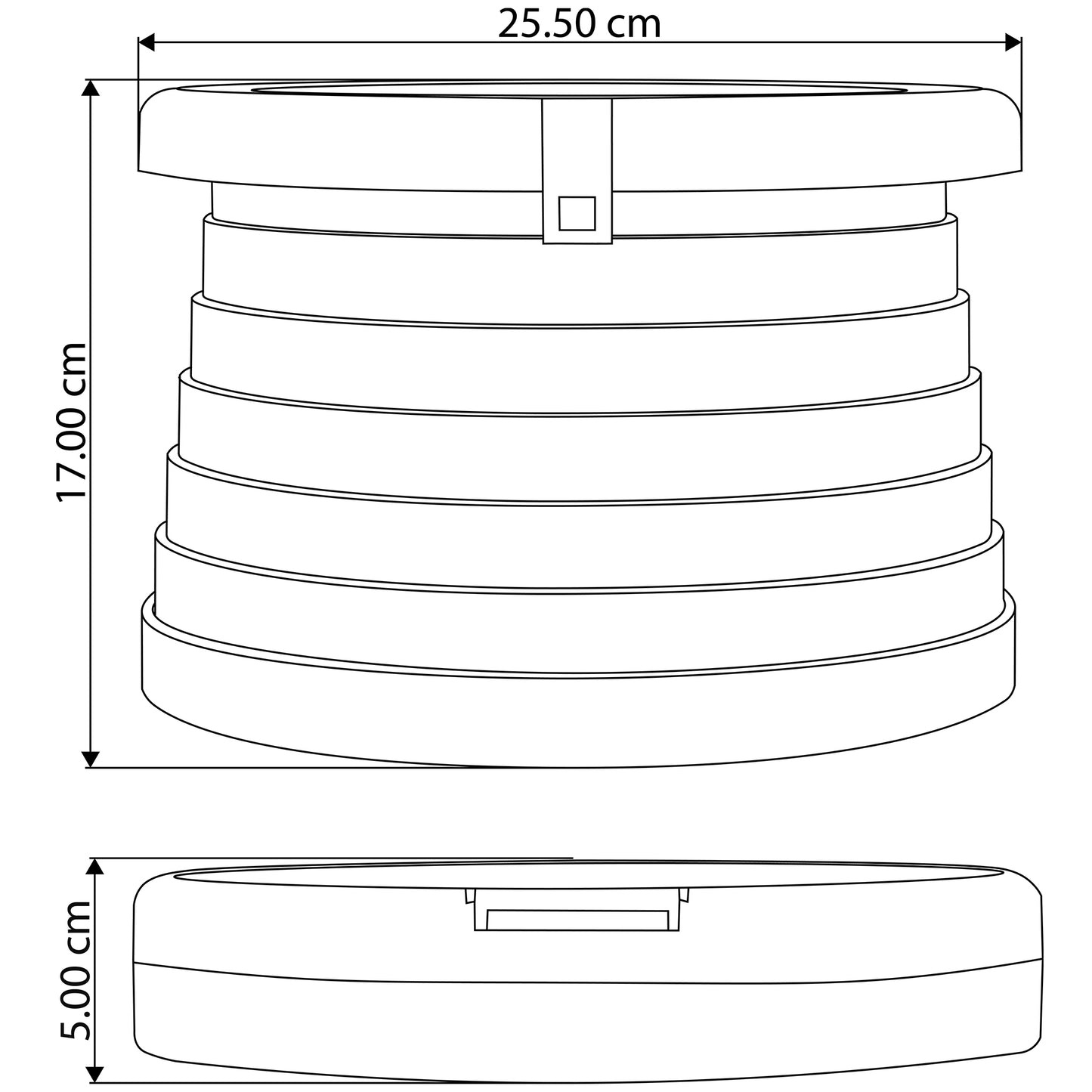 ALMAR Baby Orinal plegable para niños portátil con tapa y bolsas