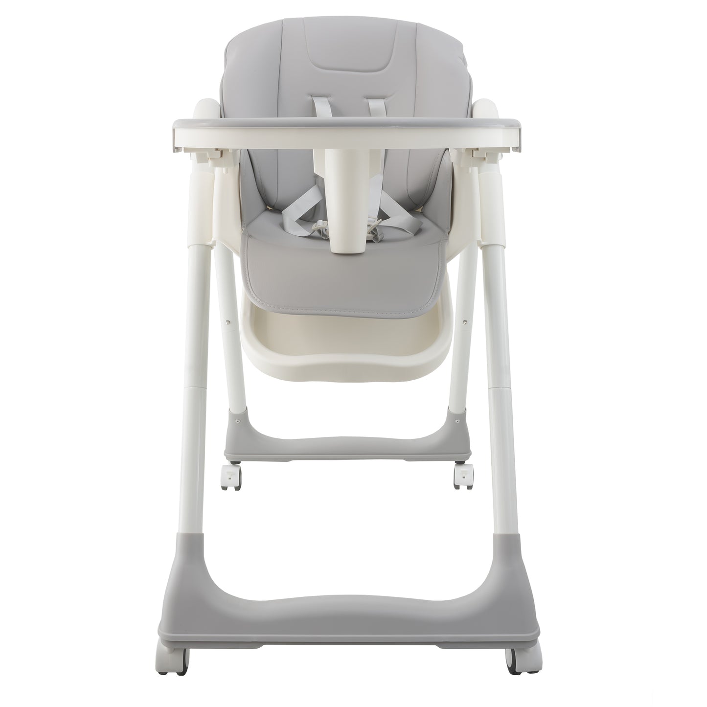 ALMAR Baby Trona de bebe plegable, elevable, evolutiva y reclinable con bandeja extraible