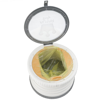 ALMAR Baby Orinal plegable para niños portátil con tapa y bolsas