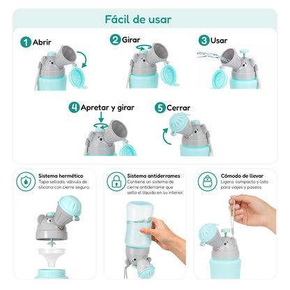 ALMAR Baby Orinal portátil infantil antiderrames para niños