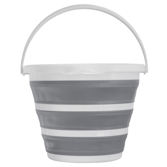 Cubo Plegable de Silicona – 10L, Compacto y Resistente – Ideal para Camping, Limpieza, Jardín o Playa