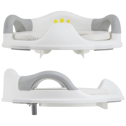 Almar Baby Adaptador wc - Asiento Reductor de Inodoro para Niños – Entrenador de Baño con Asas y Respaldo, Cojín Acolchado y Diseño Antideslizante – Universal