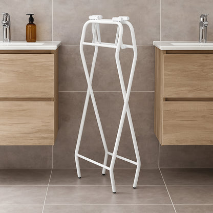 Soporte plegable para bañera de bebé – Patas metálicas estables y compactas, estructura ligera y segura
