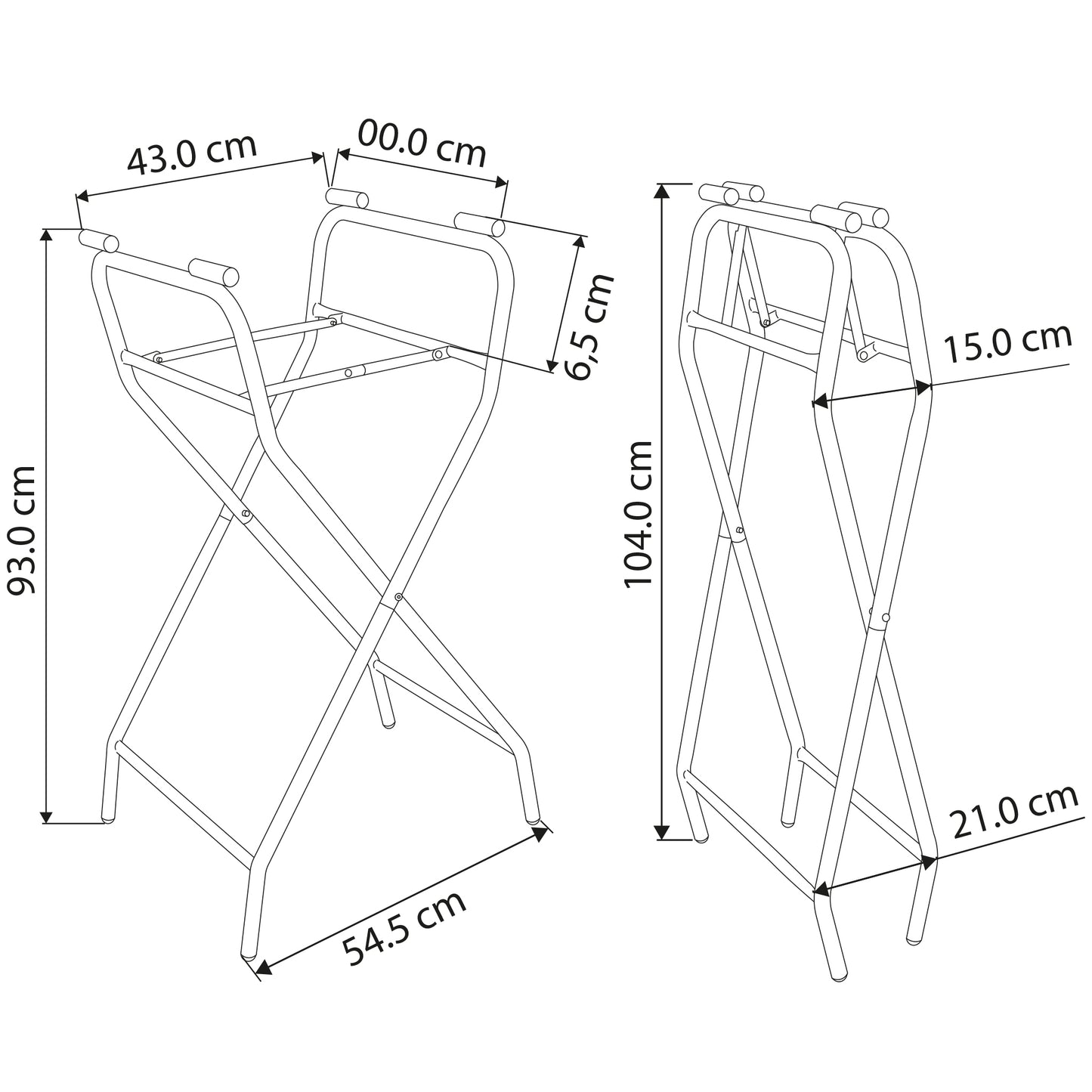 Soporte plegable para bañera de bebé – Patas metálicas estables y compactas, estructura ligera y segura