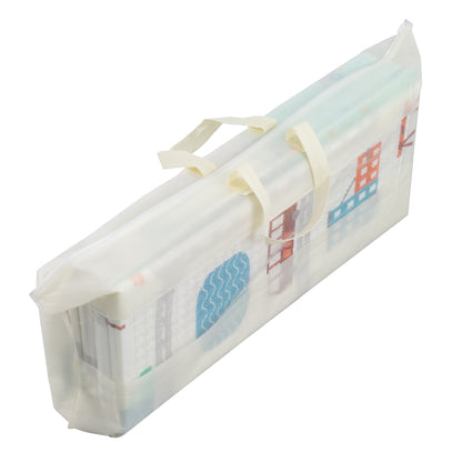 Almar Baby Alfombra Bebe Acolchada 1cm de Grosor Plegable Reversible Tapete de Actividades para Bebes y niños Modelo 3