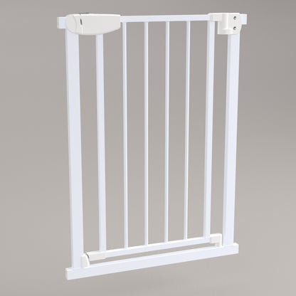 ALMAR Baby Barrera de seguridad de 61 a 68 cm para puertas, pasillos o escaleras para niños o mascotas con cierre de seguridad