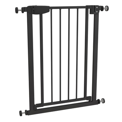 ALMAR Baby Barrera de seguridad de 61 a 68 cm para puertas, pasillos o escaleras para niños o mascotas con cierre de seguridad