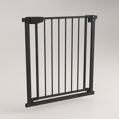 ALMAR Baby Barrera de seguridad  de 75 a 82cm para puertas, pasillos o escaleras para niños o mascotas con cierre de seguridad