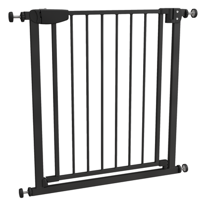 ALMAR Baby Barrera de seguridad  de 75 a 82cm para puertas, pasillos o escaleras para niños o mascotas con cierre de seguridad