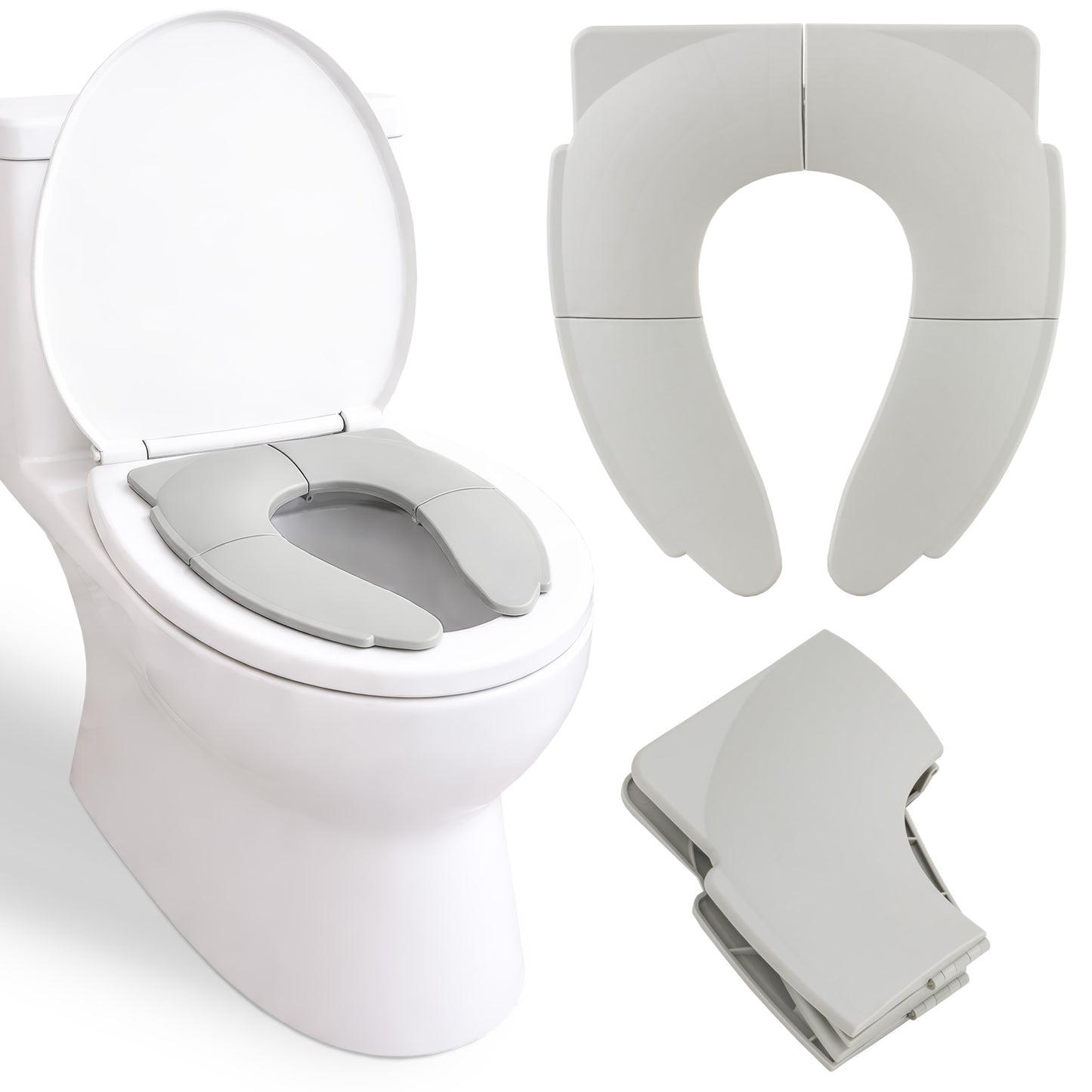 Almar Baby Reductor WC Plegable para Niños – Adaptador de Inodoro Infantil Antideslizante, Portátil y Compacto – Ideal para Aprender a Ir al Baño