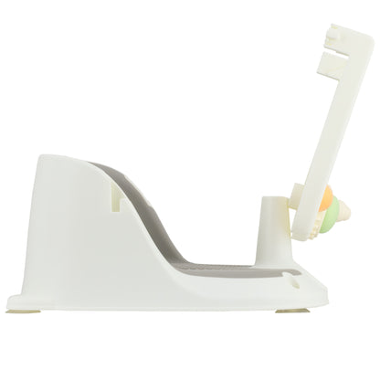 Almar Baby Asiento Elevador de Baño para Bebé con Indicador de Temperatura, Antideslizante y Ajustable – Soporte Seguro para Baño Infantil