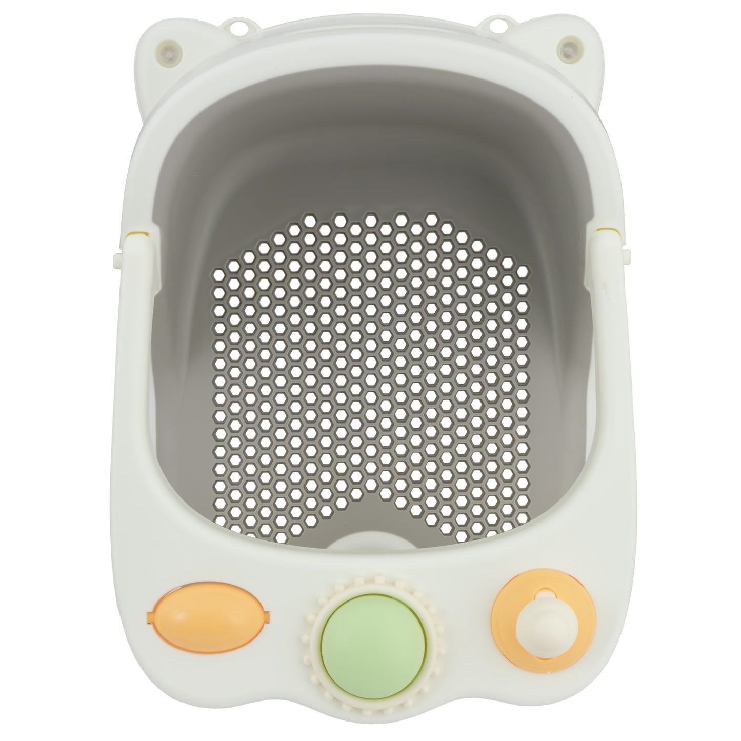 Almar Baby Asiento Elevador de Baño para Bebé con Indicador de Temperatura, Antideslizante y Ajustable – Soporte Seguro para Baño Infantil