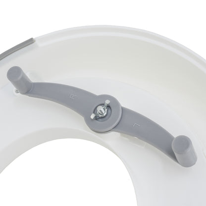 Almar Baby Adaptador wc - Asiento Reductor de Inodoro para Niños – Entrenador de Baño con Asas y Respaldo, Cojín Acolchado y Diseño Antideslizante – Universal