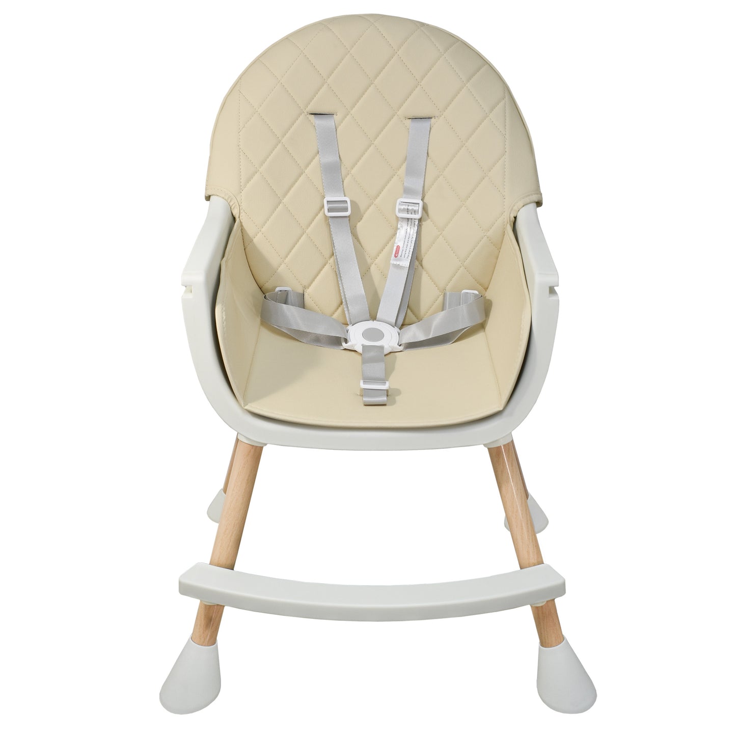 ALMAR Baby Trona para bebe 2 en 1 convertible en trona baja con asiento acolchado y bandeja trona para comer evolutiva de 6 a 36 meses