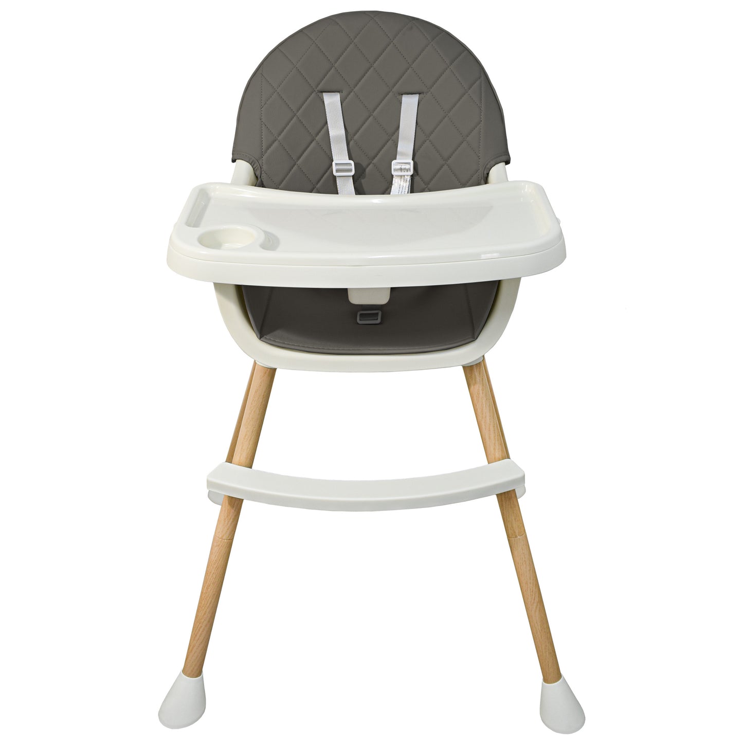 ALMAR Baby Trona para bebe 2 en 1 convertible en trona baja con asiento acolchado y bandeja trona para comer evolutiva de 6 a 36 meses