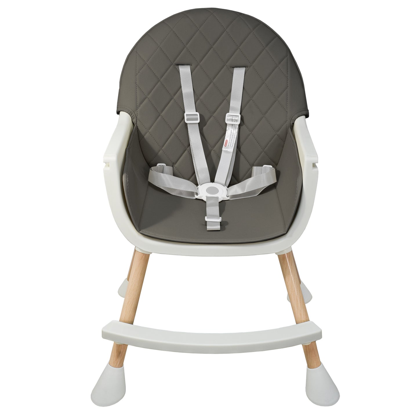 ALMAR Baby Trona para bebe 2 en 1 convertible en trona baja con asiento acolchado y bandeja trona para comer evolutiva de 6 a 36 meses