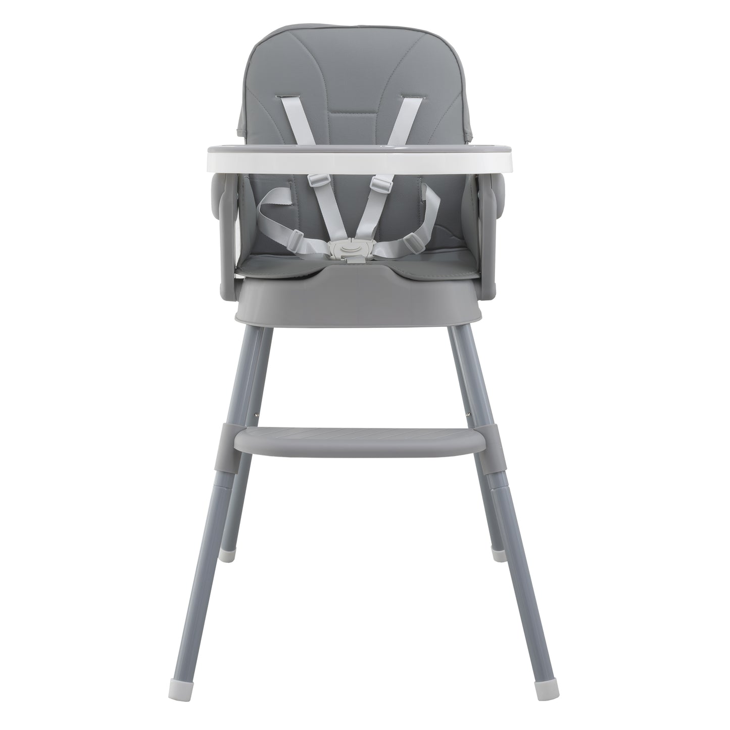 ALMAR Baby Trona Evolutiva 3 en 1 para Bebé – Silla Alta Convertible en Asiento Elevador y Silla Infantil – Ajustable, con Arnés de Seguridad, Bandeja Desmontable y Cojín Impermeable
