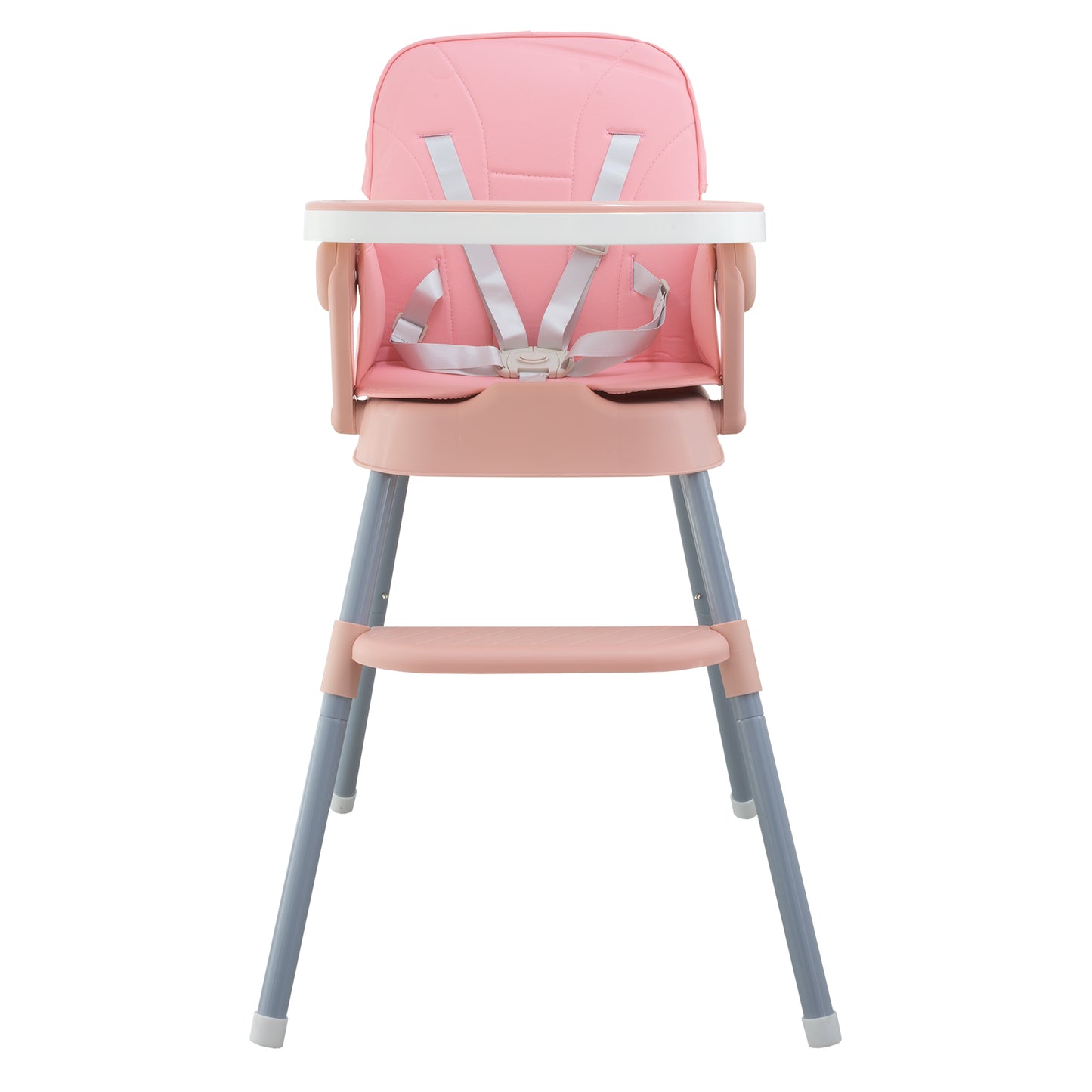 ALMAR Baby Trona Evolutiva 3 en 1 para Bebé – Silla Alta Convertible en Asiento Elevador y Silla Infantil – Ajustable, con Arnés de Seguridad, Bandeja Desmontable y Cojín Impermeable