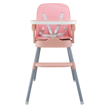 ALMAR Baby Trona Evolutiva 3 en 1 para Bebé – Silla Alta Convertible en Asiento Elevador y Silla Infantil – Ajustable, con Arnés de Seguridad, Bandeja Desmontable y Cojín Impermeable