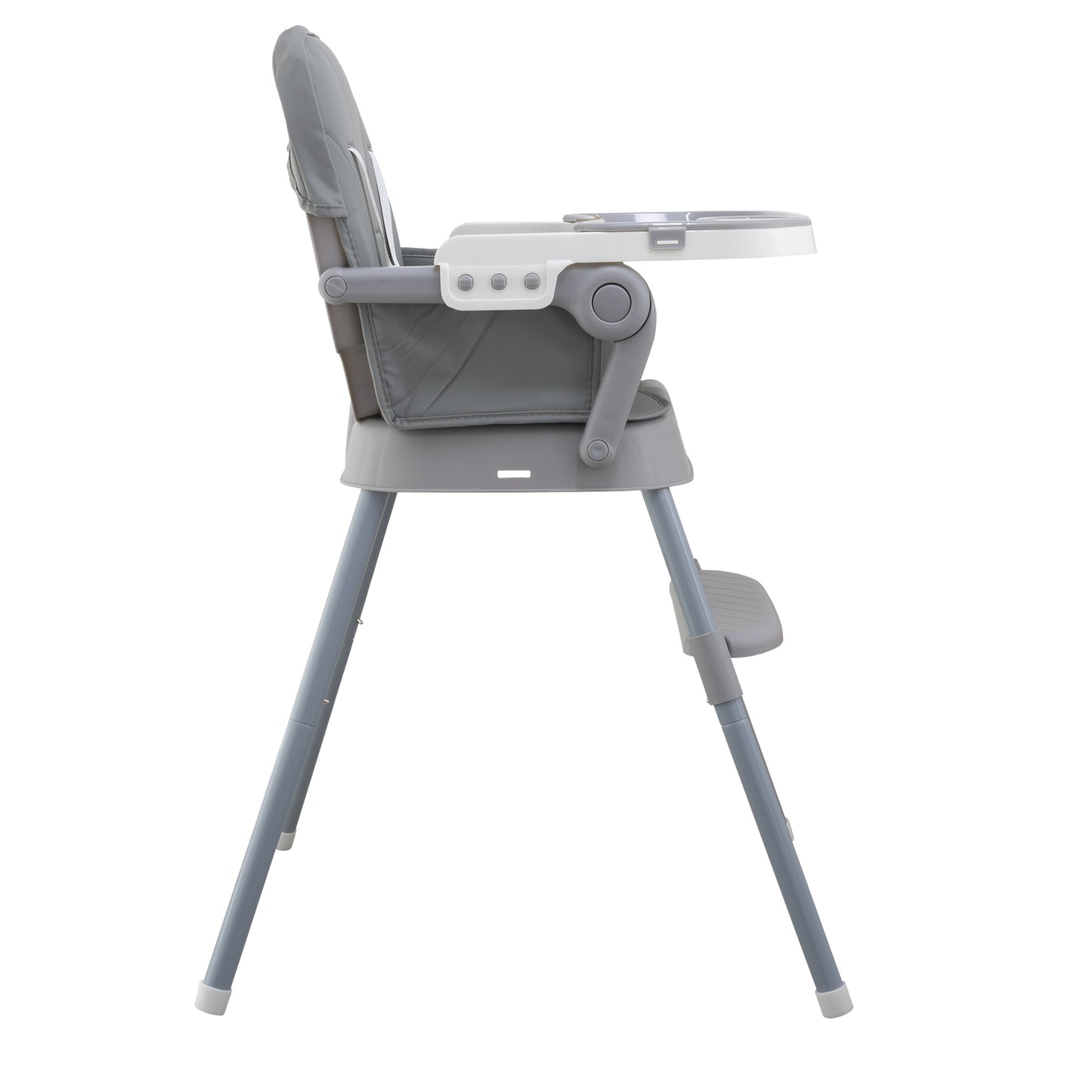 ALMAR Baby Trona Evolutiva 3 en 1 para Bebé – Silla Alta Convertible en Asiento Elevador y Silla Infantil – Ajustable, con Arnés de Seguridad, Bandeja Desmontable y Cojín Impermeable