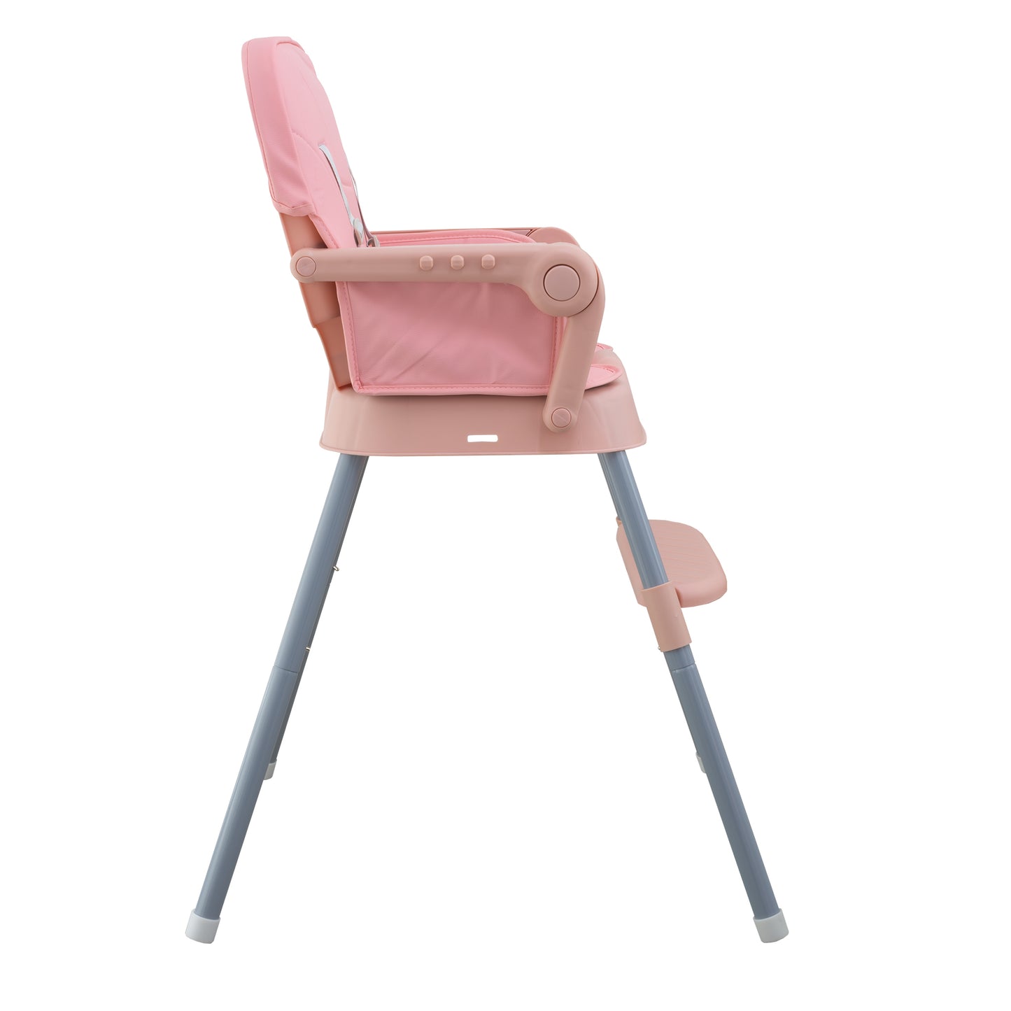 ALMAR Baby Trona Evolutiva 3 en 1 para Bebé – Silla Alta Convertible en Asiento Elevador y Silla Infantil – Ajustable, con Arnés de Seguridad, Bandeja Desmontable y Cojín Impermeable
