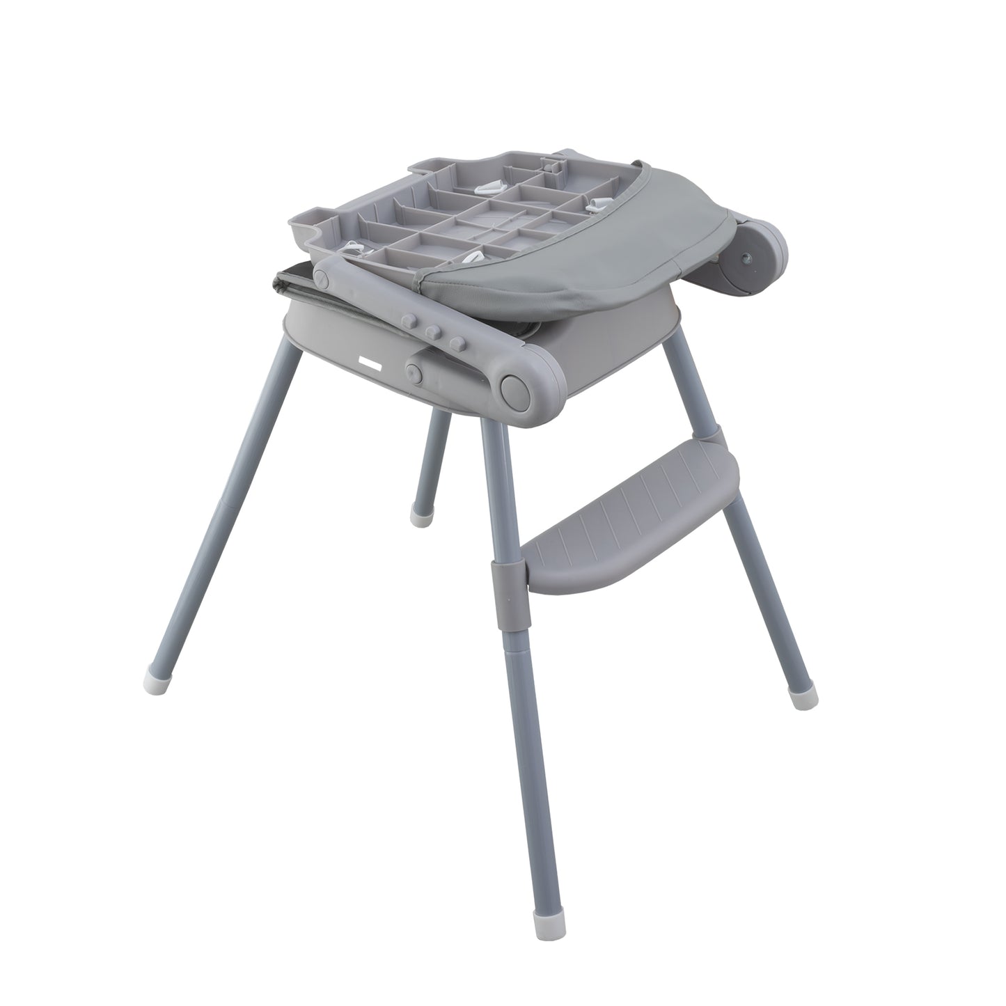 ALMAR Baby Trona Evolutiva 3 en 1 para Bebé – Silla Alta Convertible en Asiento Elevador y Silla Infantil – Ajustable, con Arnés de Seguridad, Bandeja Desmontable y Cojín Impermeable
