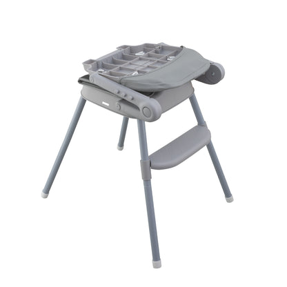 ALMAR Baby Trona Evolutiva 3 en 1 para Bebé – Silla Alta Convertible en Asiento Elevador y Silla Infantil – Ajustable, con Arnés de Seguridad, Bandeja Desmontable y Cojín Impermeable