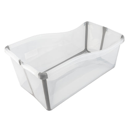 ALMAR Baby Bañera plegable transparente para bebé
