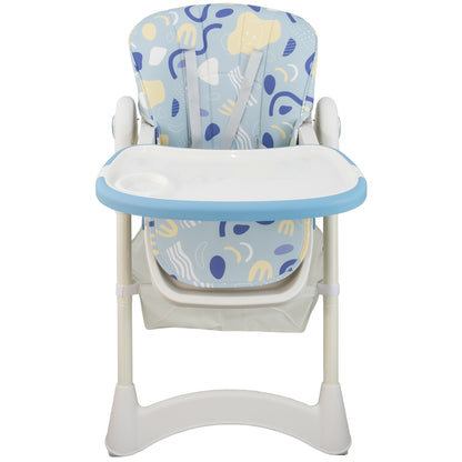 ALMAR Baby Trona de bebe evolutiva , plegable, elevable y reclinable con bandeja extraible